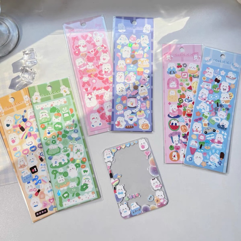 

sticker deco korean photocard high quality sticker lucu doff waterproof readystock B715