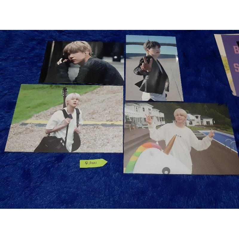 [READY] OFFICIAL POSTCARD SUGA MEMORIES BLURAY 2019 2020 IN THE SOOP SEASON 2 ITS S2 02 MERCH PHOTOB