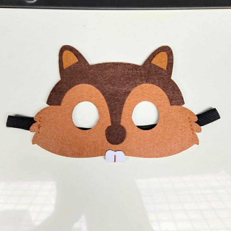 FLANEL TOPENG MOTIF HEWAN