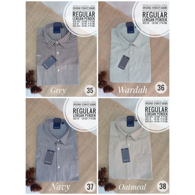 St*nley Ada*s Kemeja Kerja Formal