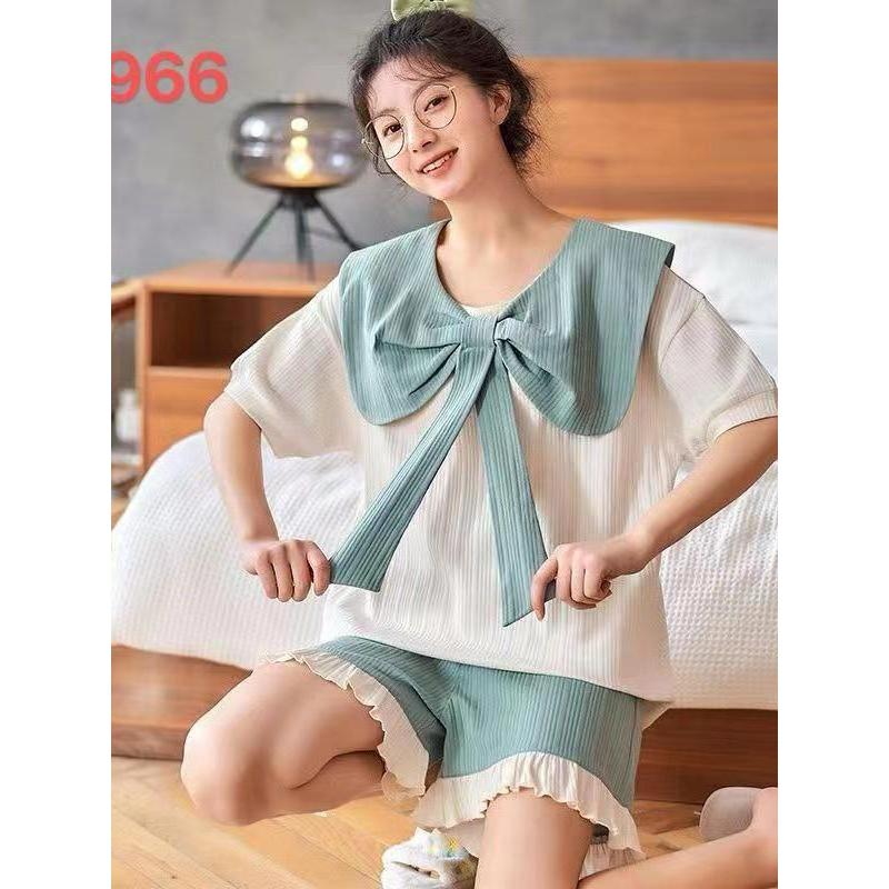 PAKET BAJU IMPORT GROSIR / PIYAMA WANITA NEW IMPORT MURAH GROSIR TOSCA SAILOR RIBBON / BAJU MURAH GR