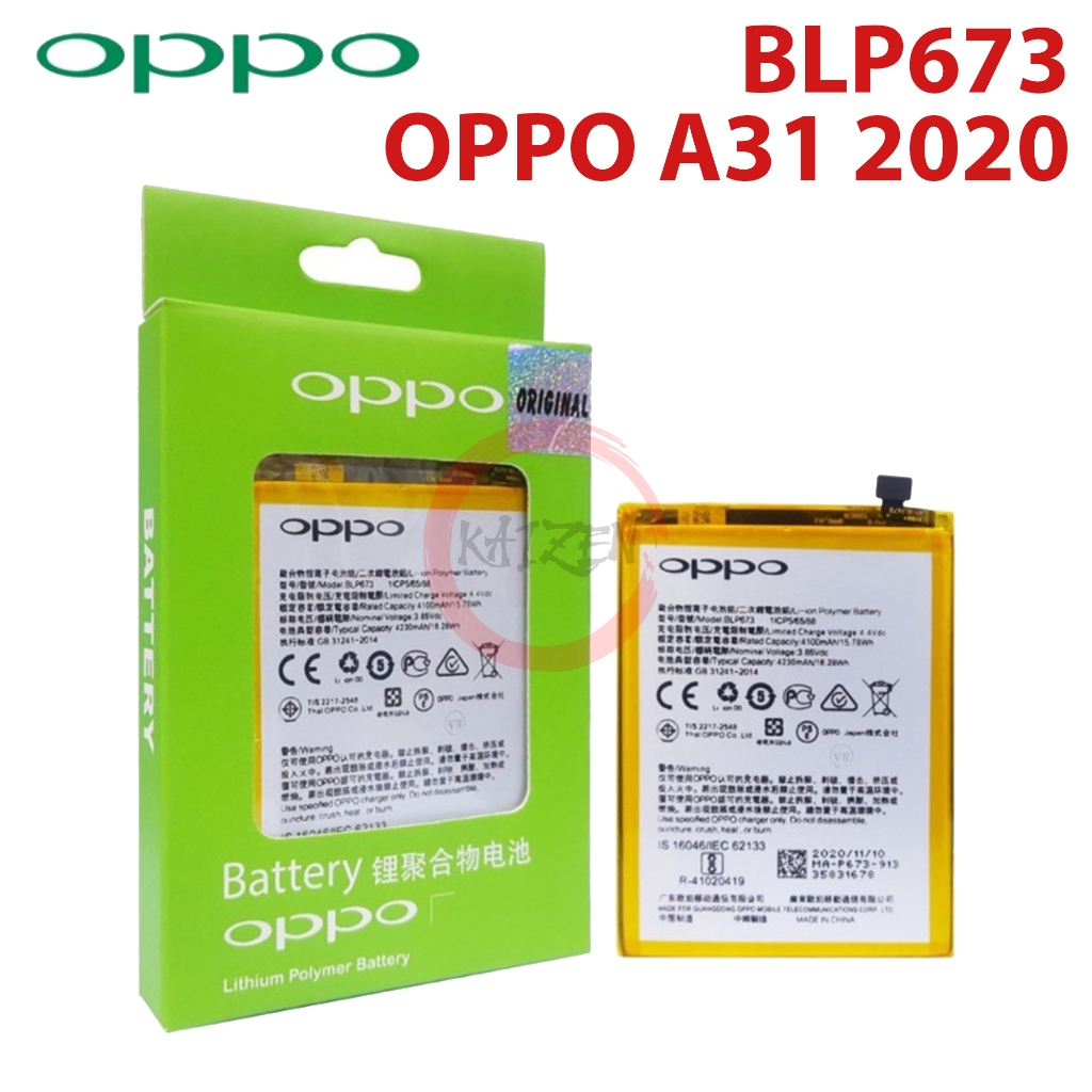Baterai Oppo A31 2020 BLP673 Original OEM Quality Battery Oppo A31 2020