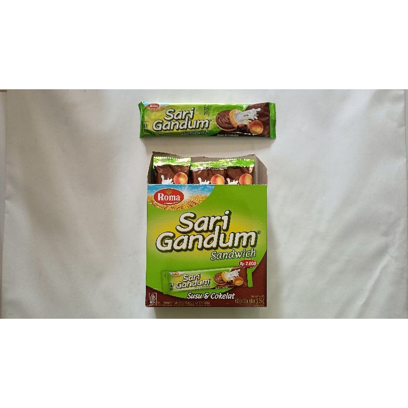 

ROMA SARI GANDUM 432gr/12pcs