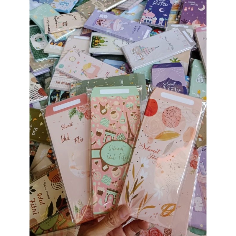 

Amplop Lebaran Panjang 1 pack isi 10pcs