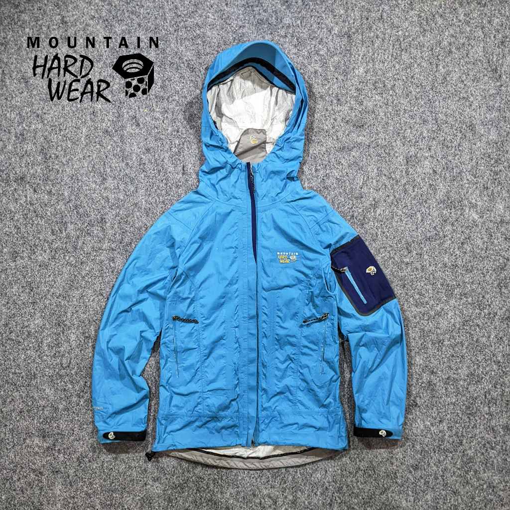 Mountain Hardwear MHW - Jaket Outdoor Wanita Gunung Sport Hiking Camping Minus Rontok Second Bekas O