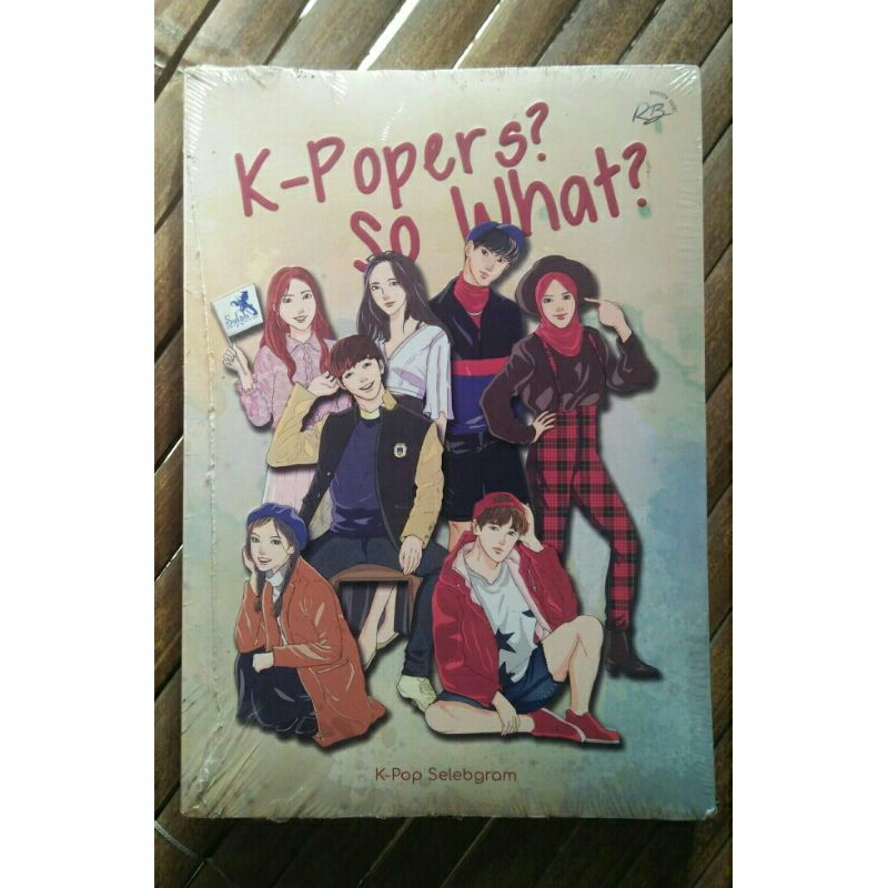 K-Popers So What? < K-Pop Selebgram < Rainbow Books, 2018.(asli/original)