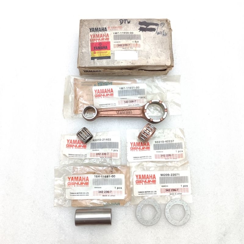 stang seher piston connecting rod kit yamaha DT100 DT100X DTX RS100 RX100 original japan