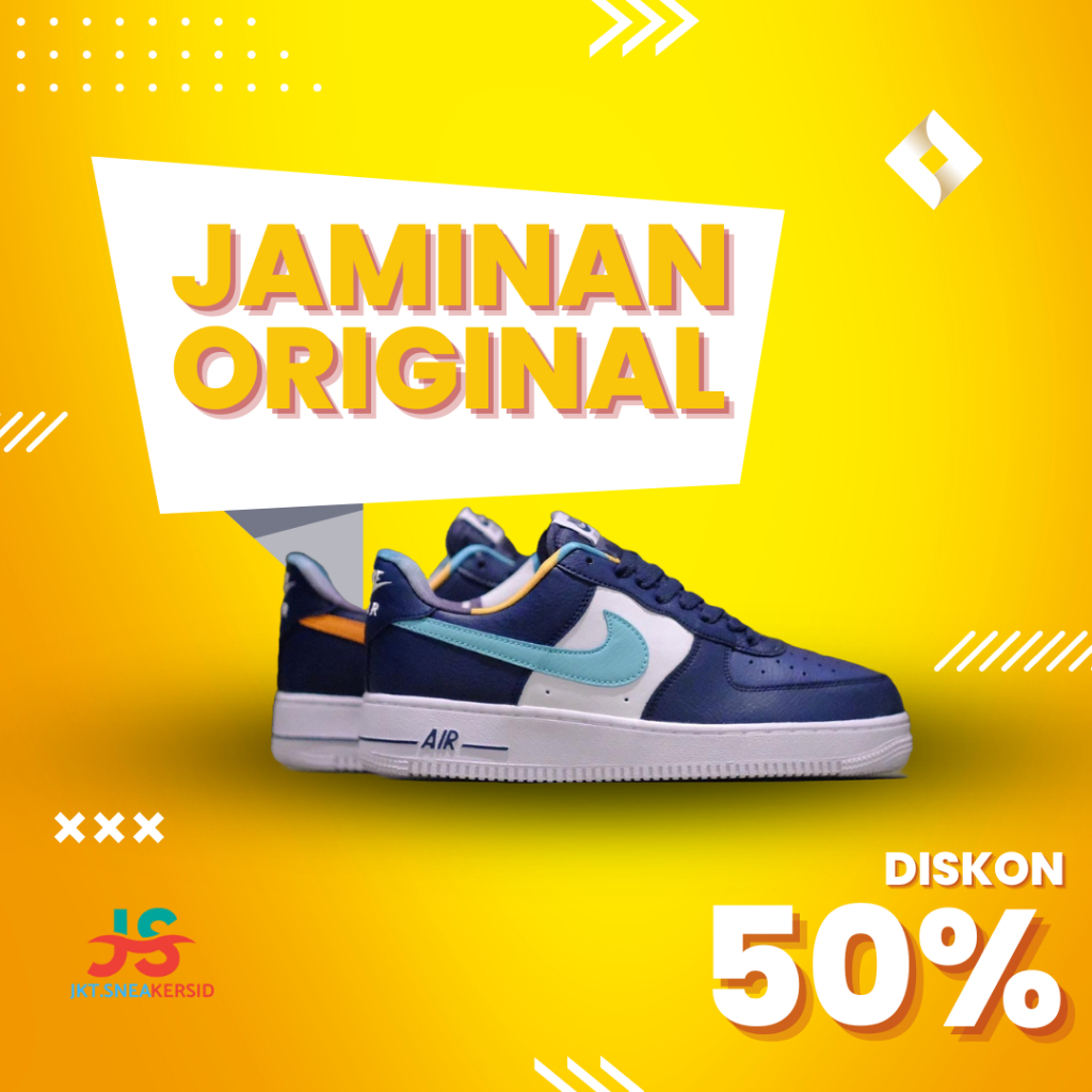 AIR FORCE 1 LOW 07 LV8 EMB THUNDER BLUE WASHED TEAL