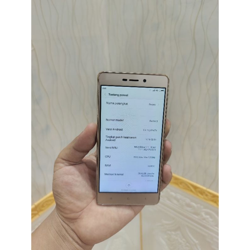 hp second layak pake Xiaomi redmi 3s ram 3/32