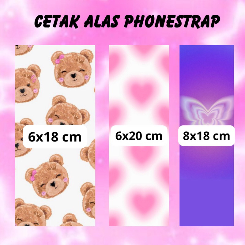 

[FREE PLASTIK] CETAK ALAS PACKAGING PHONESTRAP