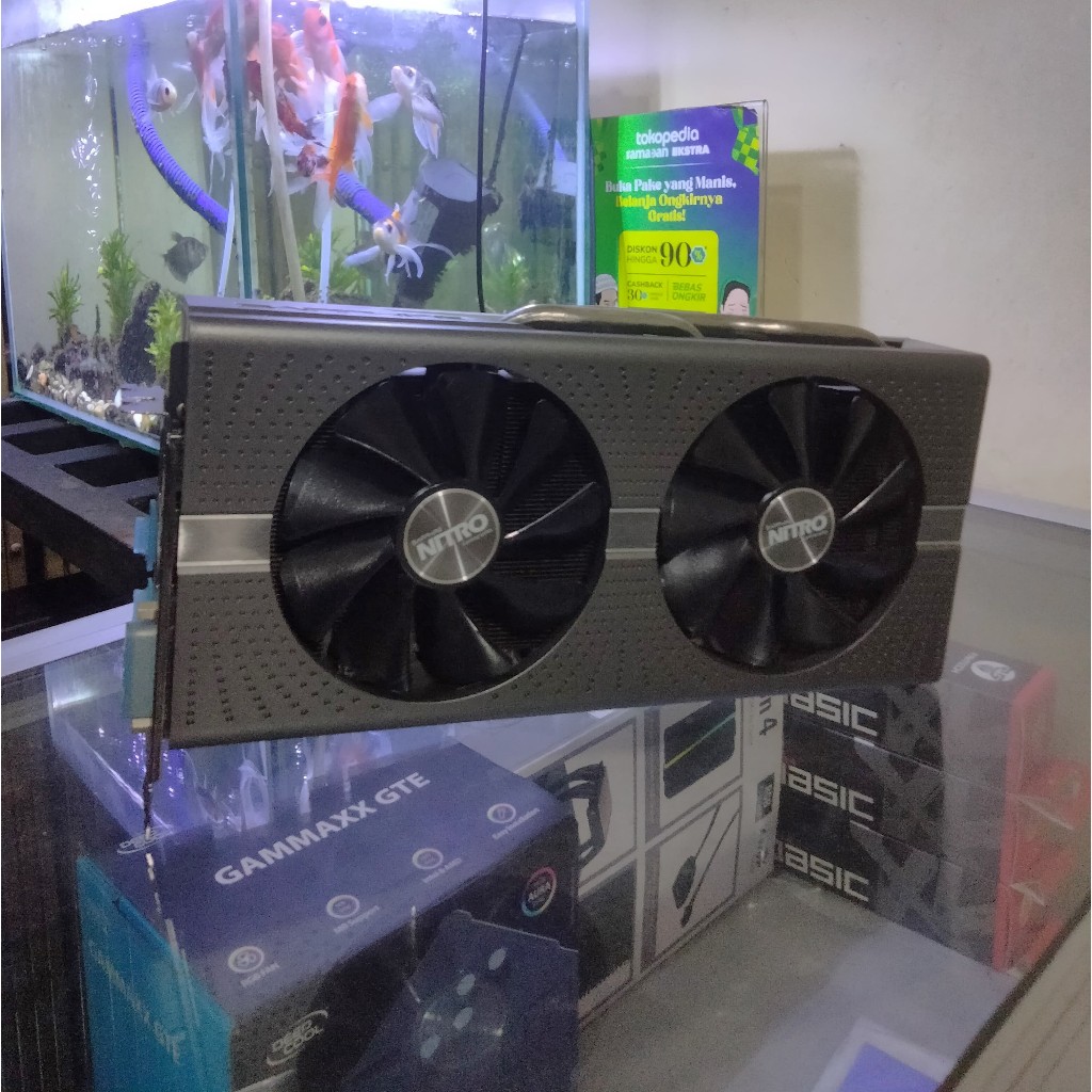 VGA AMD Sapphire Nitro+ RX 580 8GB No Minus No Ex Mining