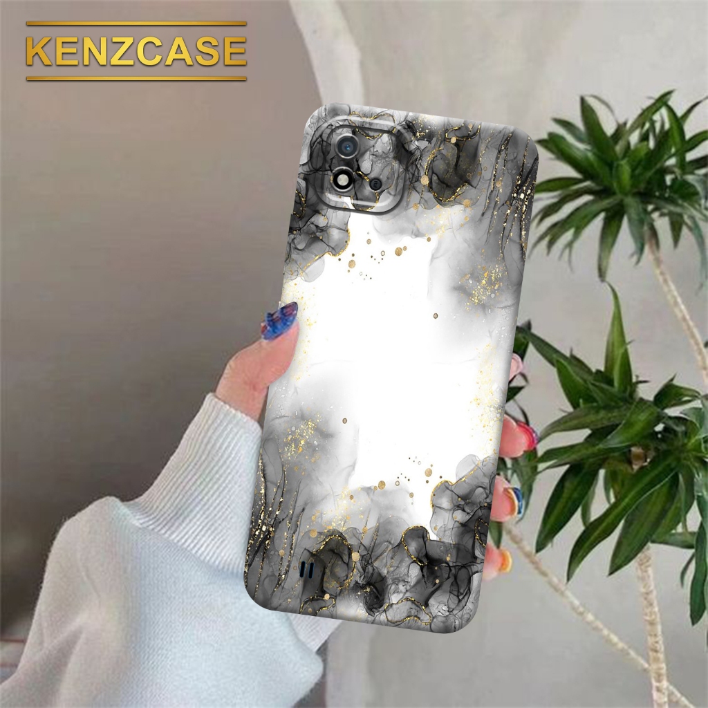 Soft case Hp REALME C11 2021/C20 - KENZCASE- Fashion Case Aesthetic - Silicon - Pelindung Belakang H