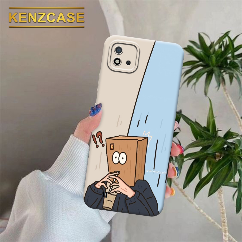 Soft case Hp REALME C11 2021/C20 - KENZCASE- Fashion Case Aesthetic - Silicon - Pelindung Belakang H