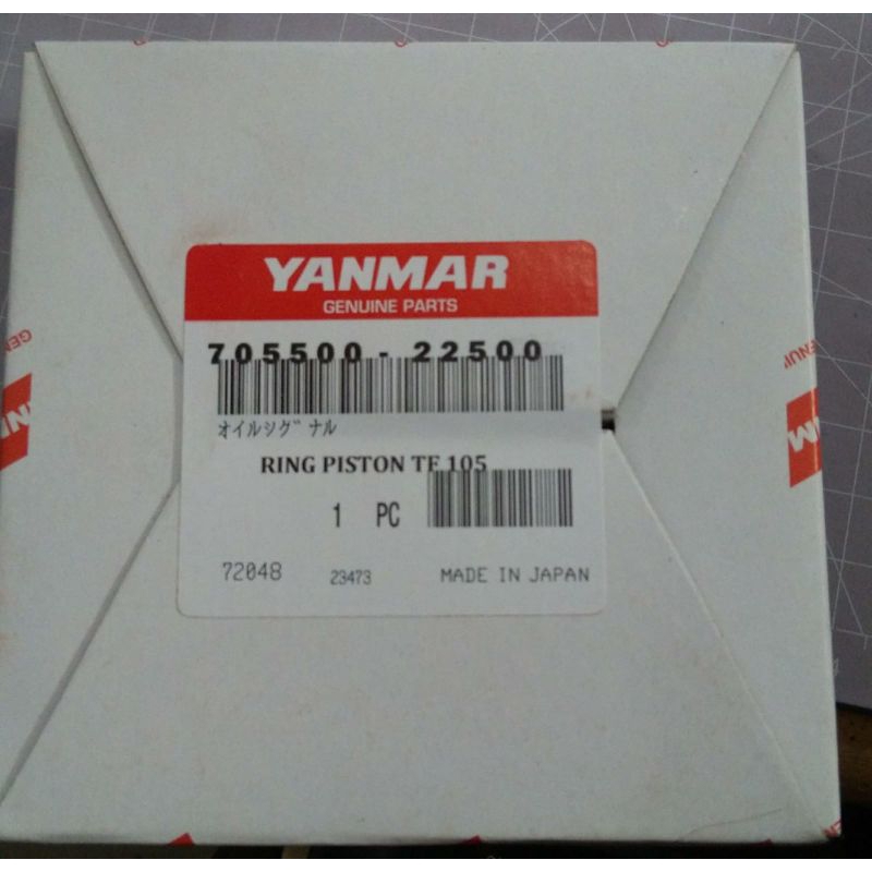 Ring Piston TF105 Yanmar