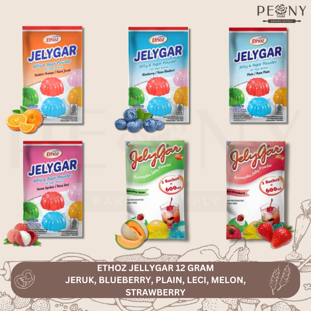 

ETHOZ JELLYGAR 12 GRAM / JELLY RASA BUAH