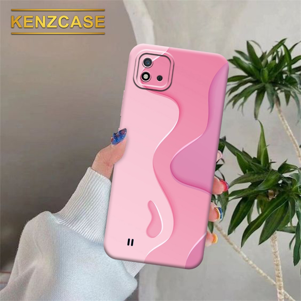 Soft case Hp REALME C11 2021/C20 - KENZCASE- Fashion Case Aesthetic - Silicon - Pelindung Belakang H