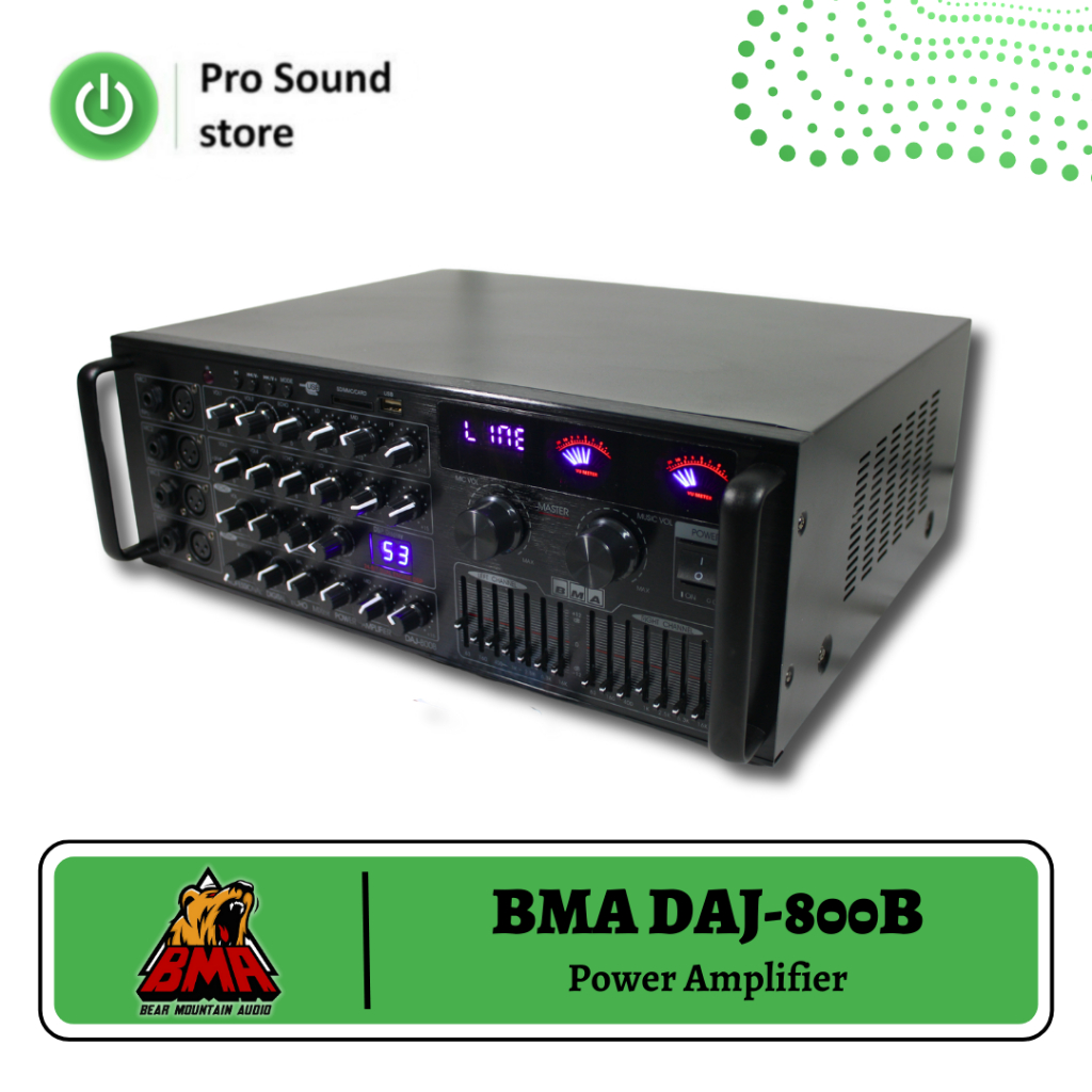 POWER AMPLIFIER BMA DAJ-800B