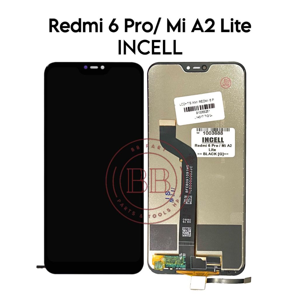 LCD Touchscreen Fullset Xiaomi Redmi 6 Pro / Mi A2 Lite / M1805D1SG