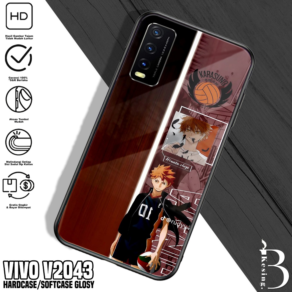 Case VIVO V2043 / Y20 2021 - Casing Hp VIVO V2043 / Y20 2021 Motif Haikyu - Silikon Hp VIVO V2043 - 