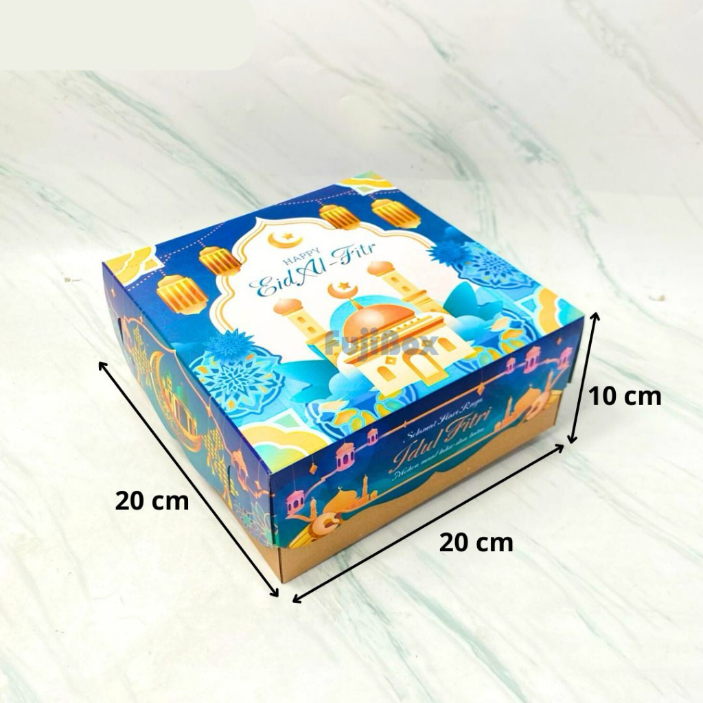 

[10pcs] Box Lebaran / Dus Tart Kotak 20x20x10/ Box Hampers