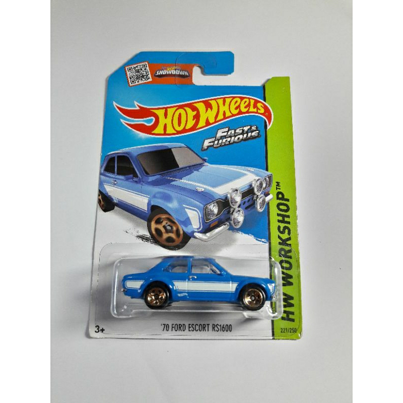 Hot Wheels '70 Ford Escort RS1600