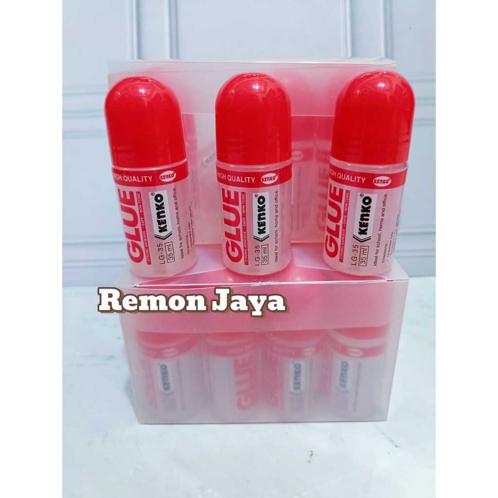 

ISI 6 / 3 PCS LEM GLUE CAIR KENKO 35 MIL MURAH