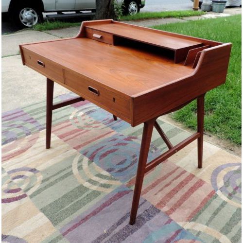 Meja Belajar Minimalis Kayu Jati / Meja Kerja Minimalis Jati Solid