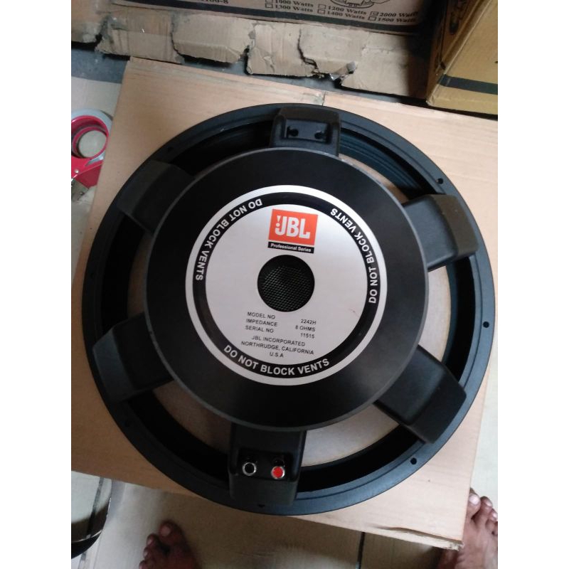 JBL 18" subwoofer