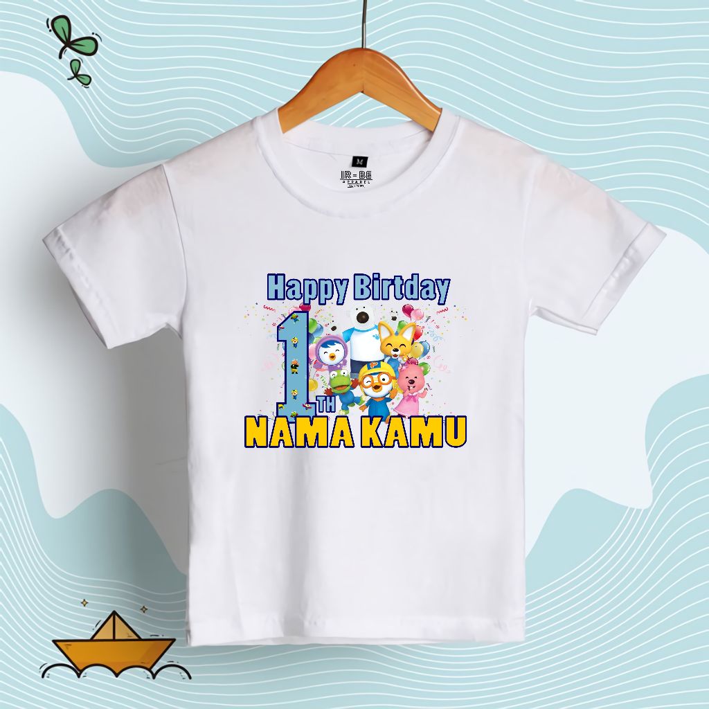 KAOS ULANG TAHUN PORORO