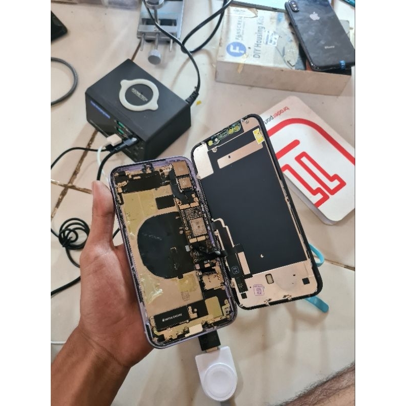 mesin iphone 11 128gb ex inter minus ic cas