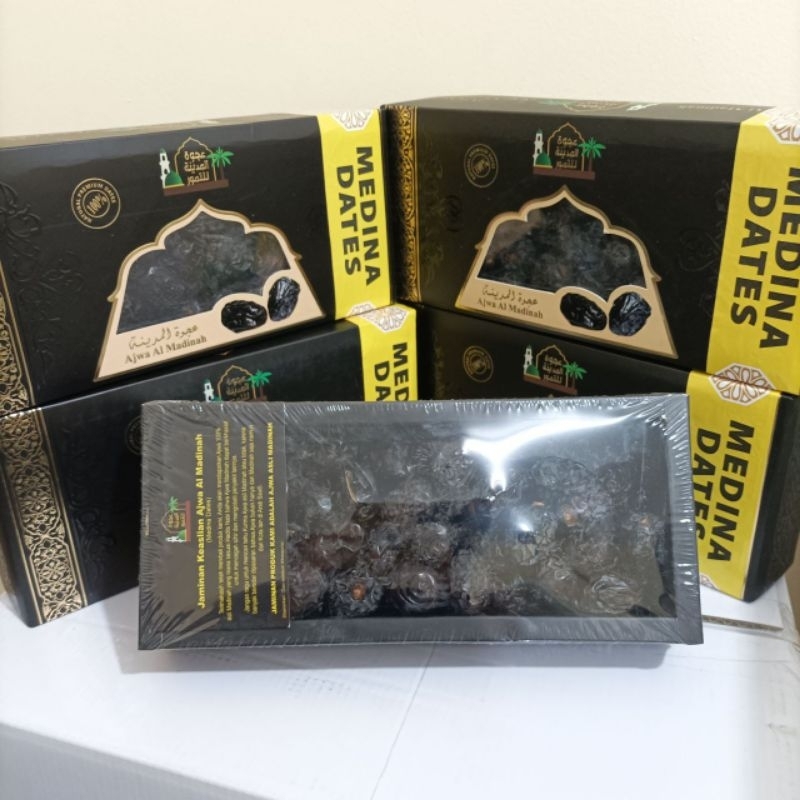 

Kurma Ajwa Al Madinah Asli Kualitas Super 500gr