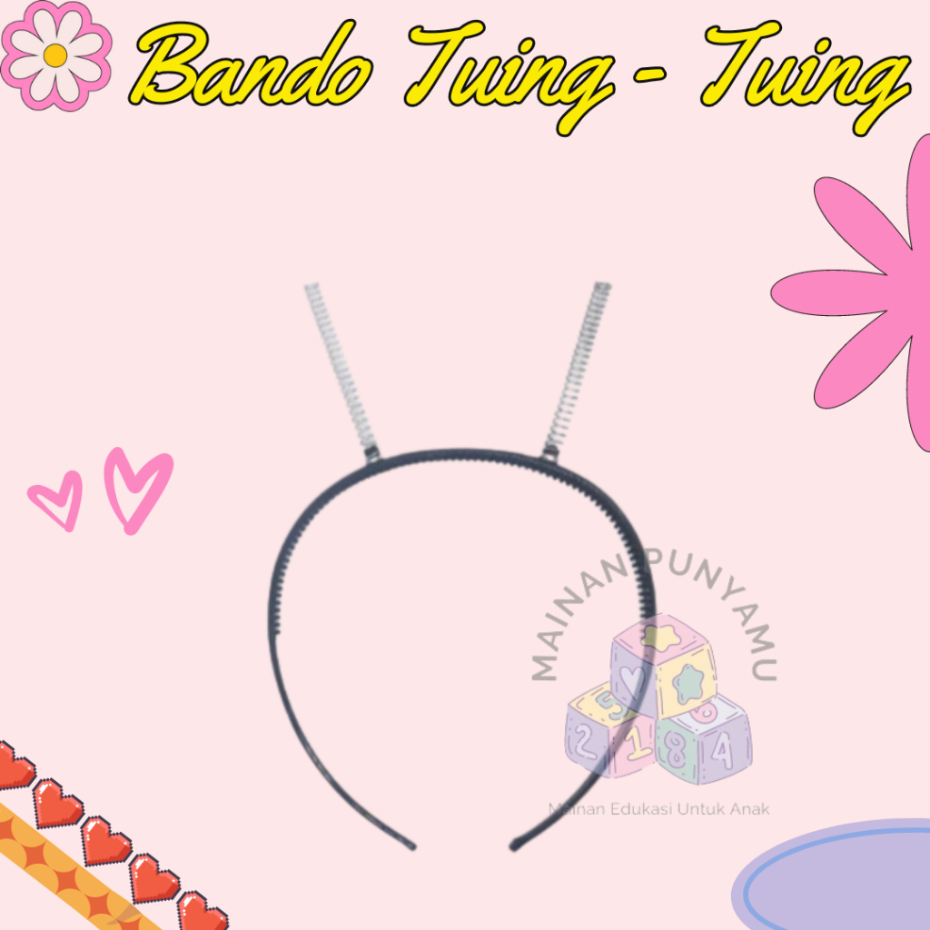 ((HANYA BANDO)) Ready Bando Tuing Tuing / Bando Per Polos Merchandise Headband KPOP  Bando Konser / 