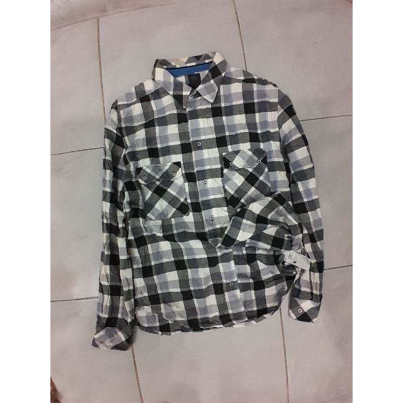 KEMEJA FLANNEL ADIDAS VINTAGE
