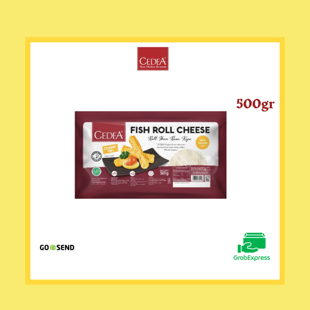 

Cedea Fish Roll Cheese 500gr