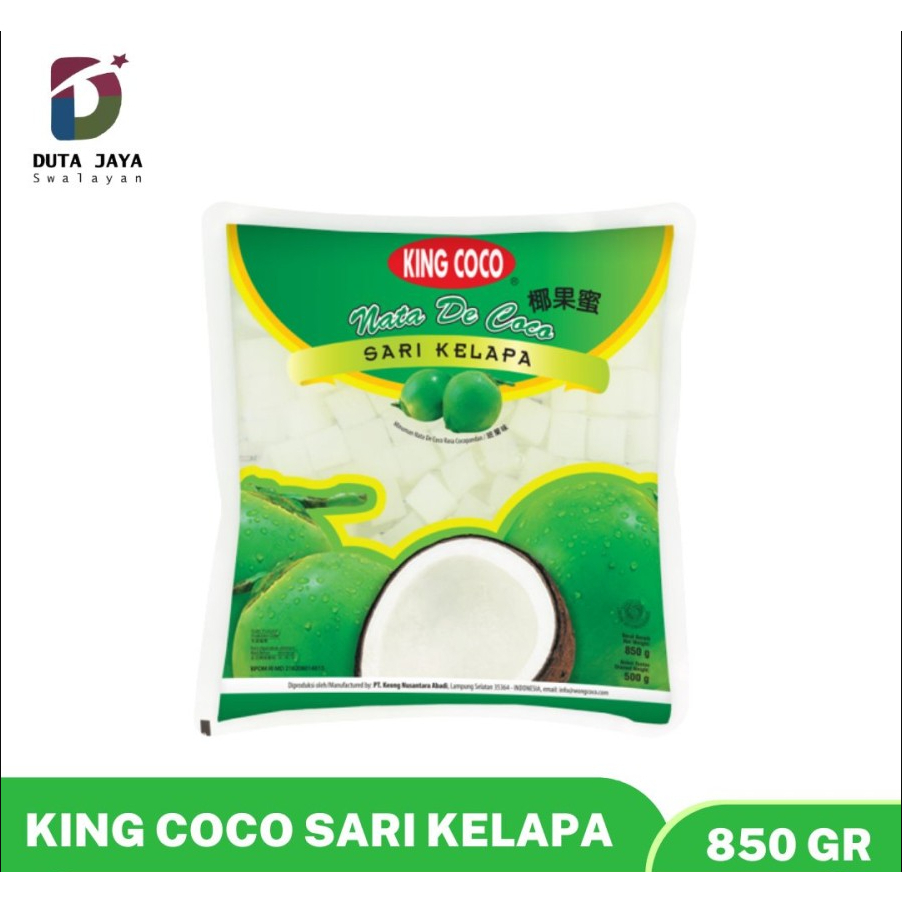 

King Coco Nata De Coco Sari Kelapa 800 Gram