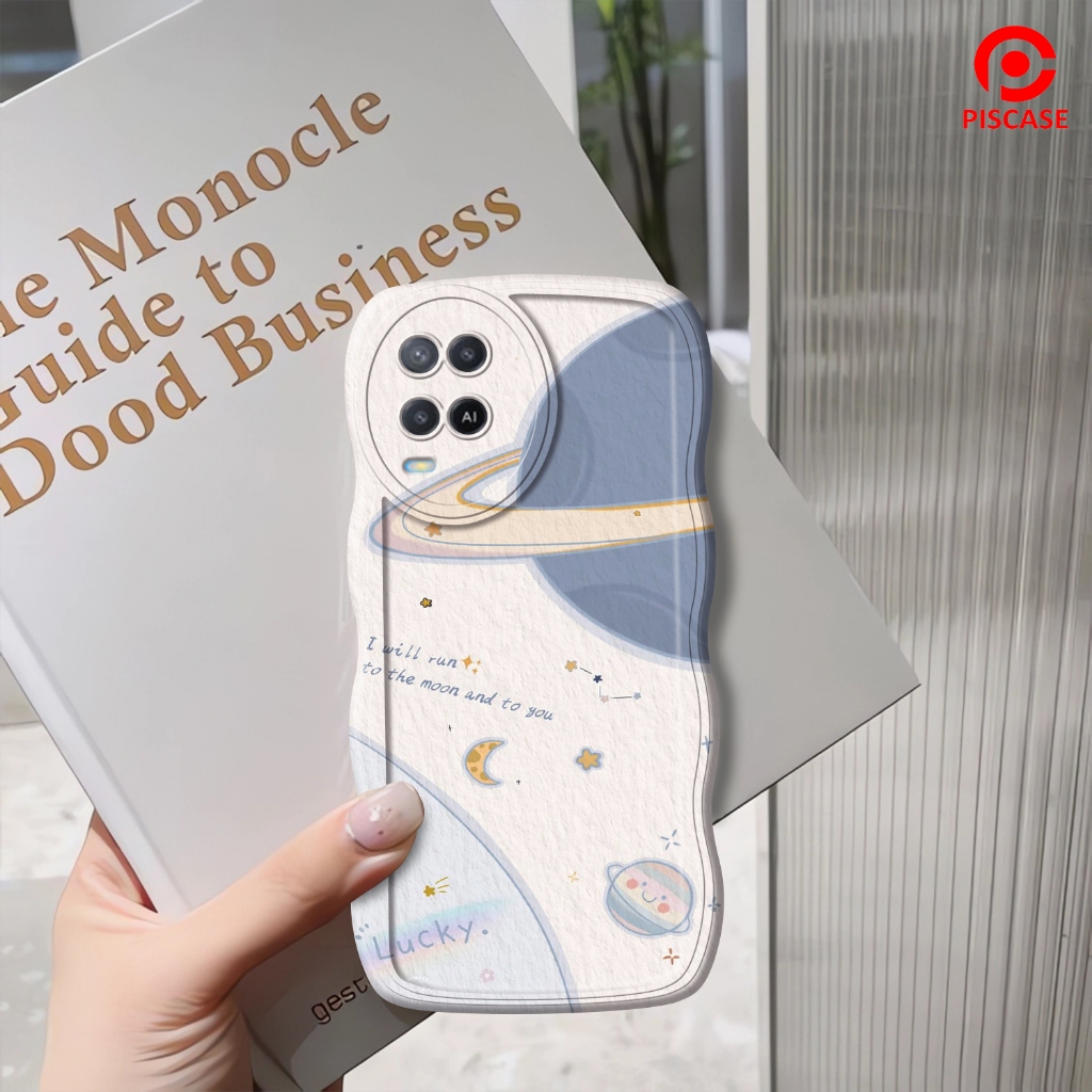 Softcase OPPO OPPO A54 GELOMBANG - Fashion Softcase - Casing OPPO A54 GELOMBANG - Softcase Pro Camer