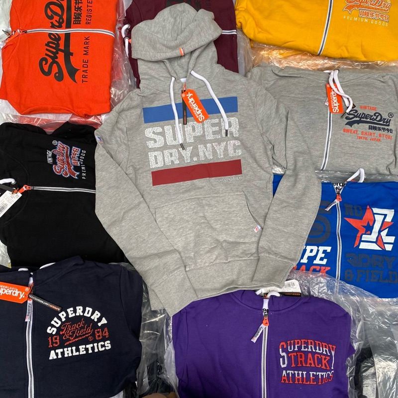 jacket & jogger superdry dewasa unisex