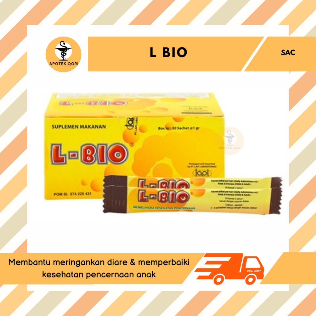 L BIO PER SACHET/OBAT DIARE BAYI DAN ANAK