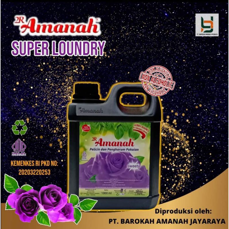 Parfum Amanah Super Laundry 1kg (BISA COD)