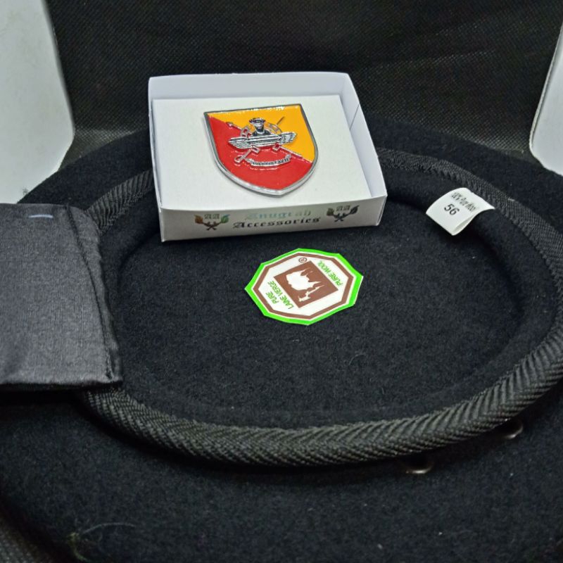 baret dan emblem kavaleri terbaru tni ad