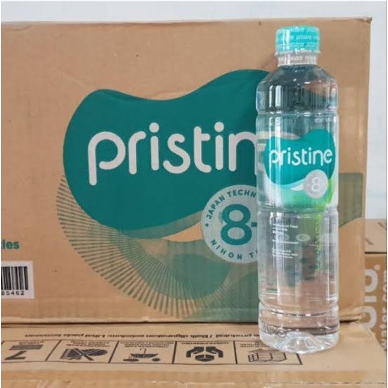 PRISTINE 600ml x 24 pcs , 1 DUS