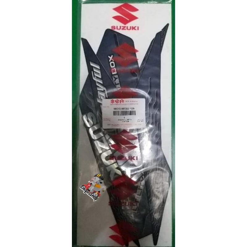 Striping set Playfull Address 110 cc SGP  Original 100% Silver