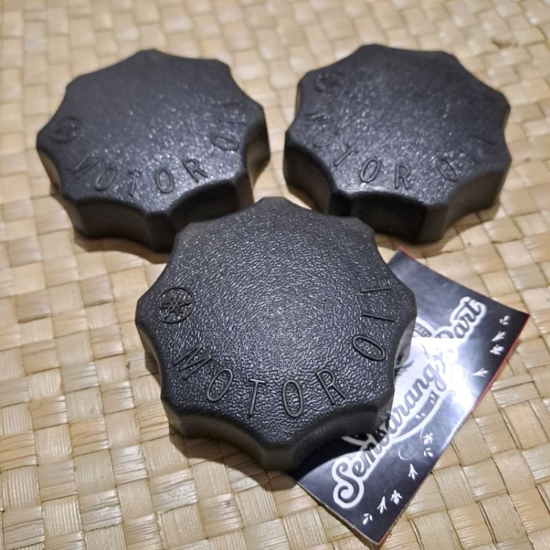 TUTUP BOTOL OLI SAMPING YAMAHA V75 V 75 V80 V 80 NOS ORI ORIGINAL