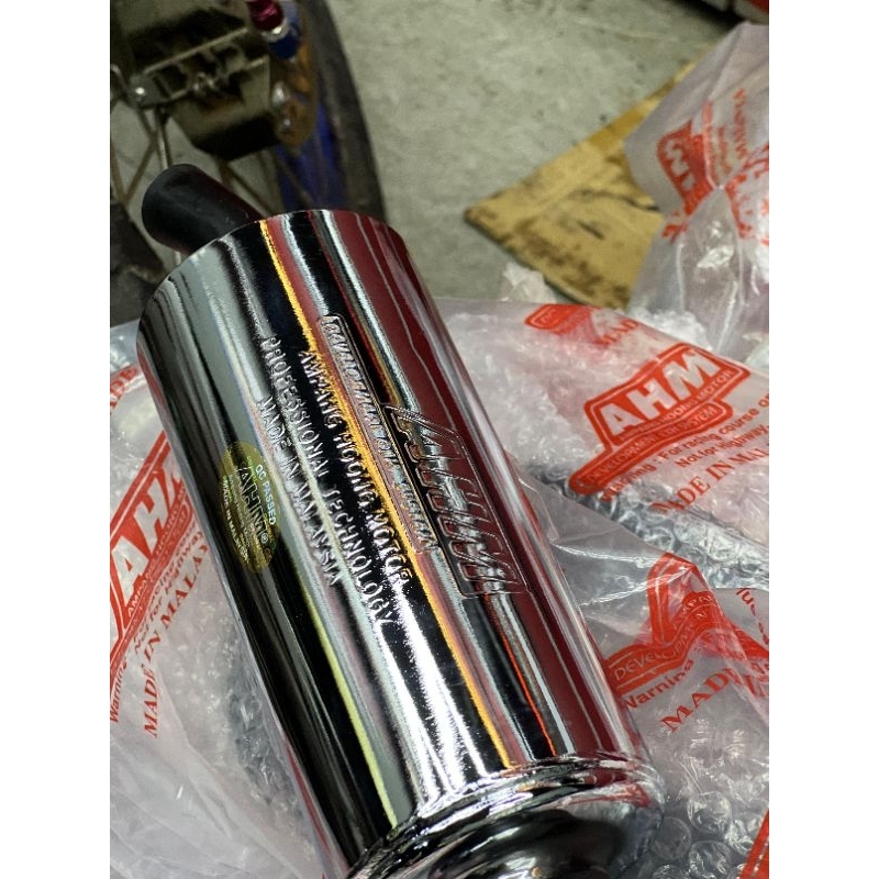 Knalpot AHM fiz r original,Exhous Knalpot racing yamaha fiz R alfa sigma