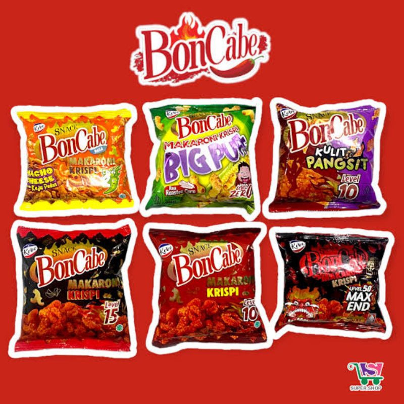 

Snack Boncabe Makaroni Krispi (Renceng isi 10)