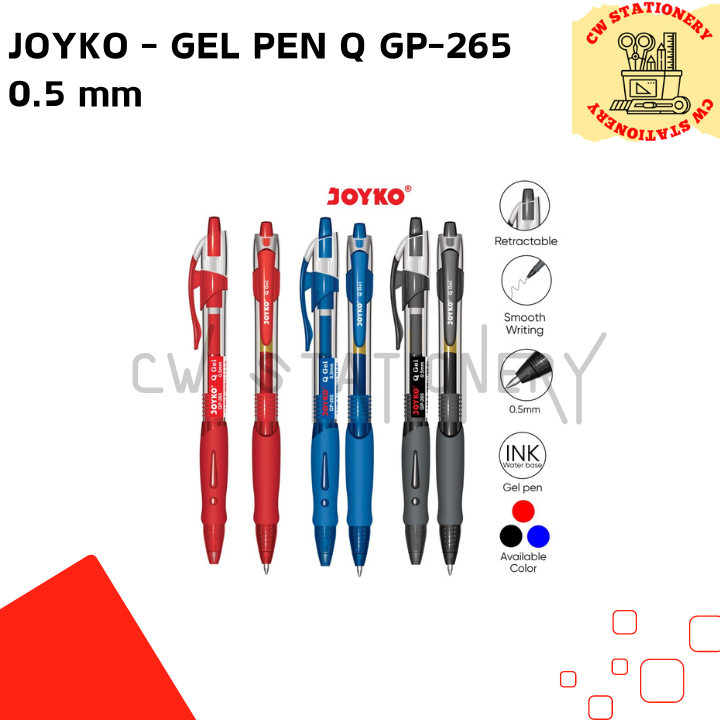 

Joyko - Gel Pen / Pulpen / Bolpen Q GP-265 0.5 mm