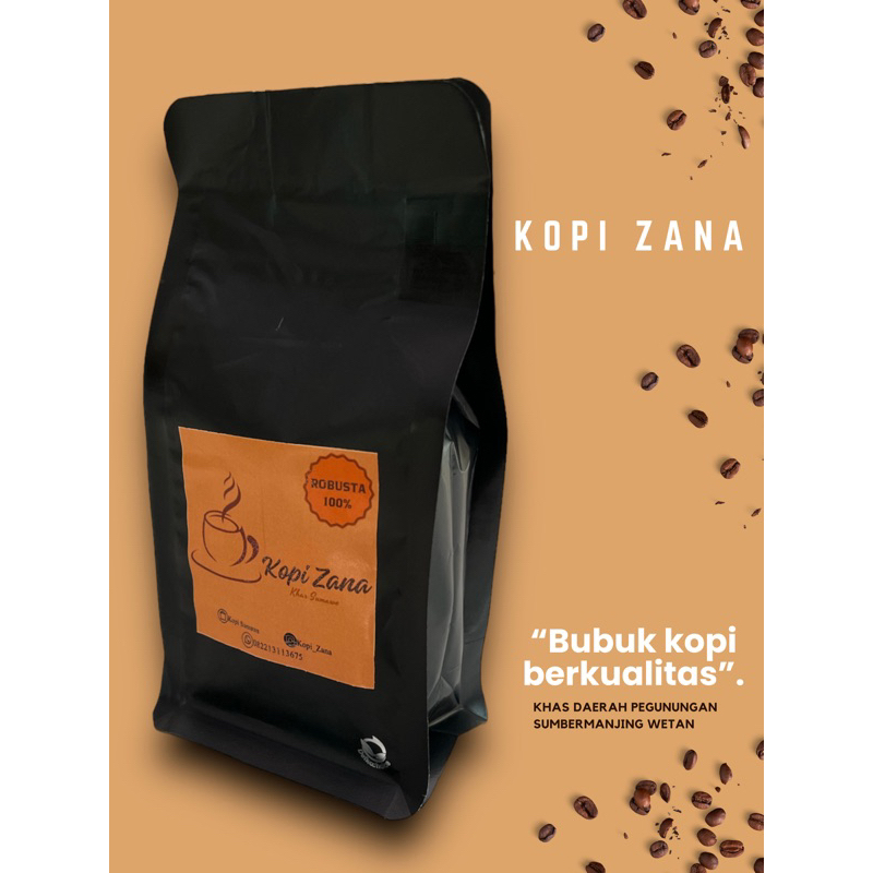 

Kopi Bubuk Robusta Asli 100%