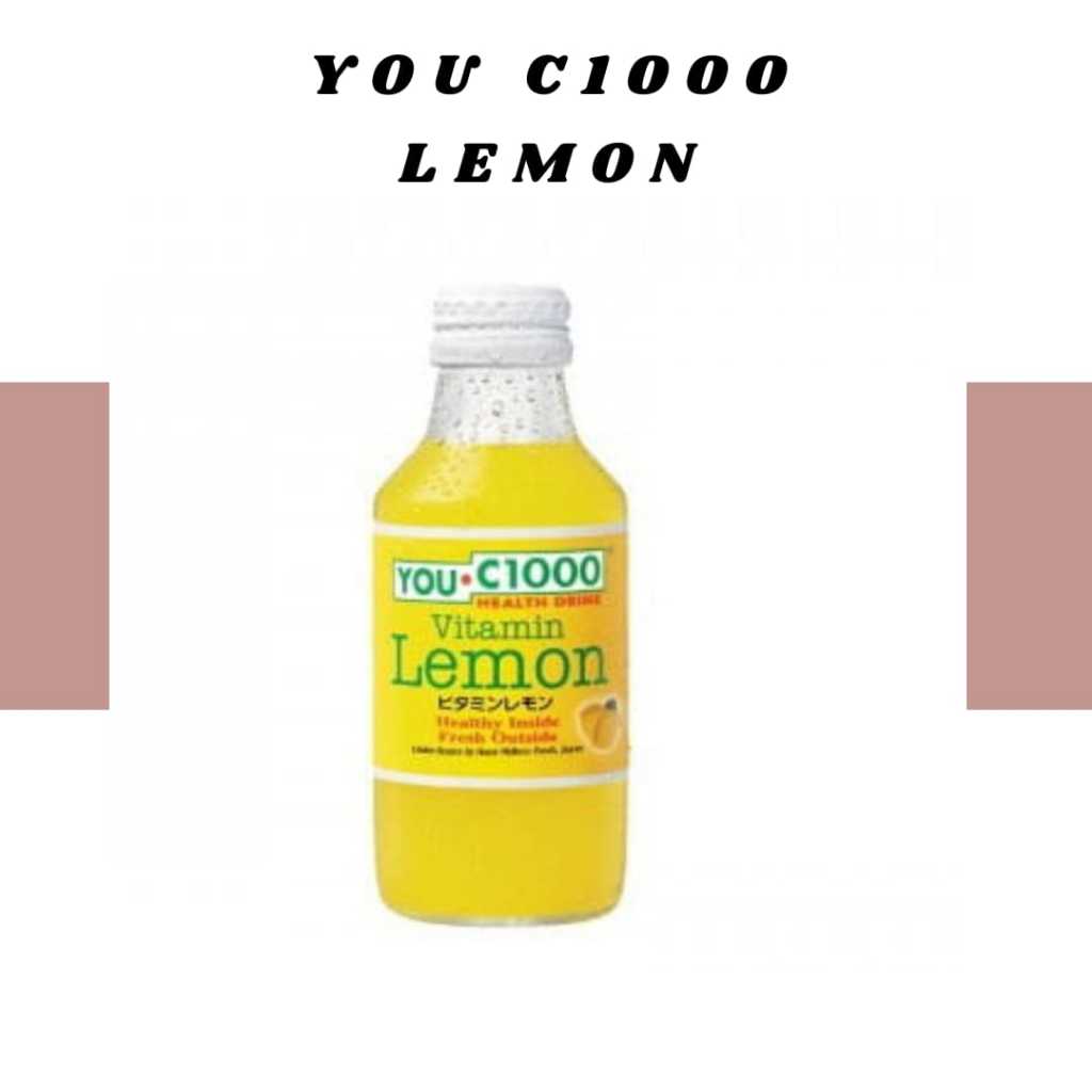 

YOU C1000 LEMON - MINUMAN VITAMIN C 140ML