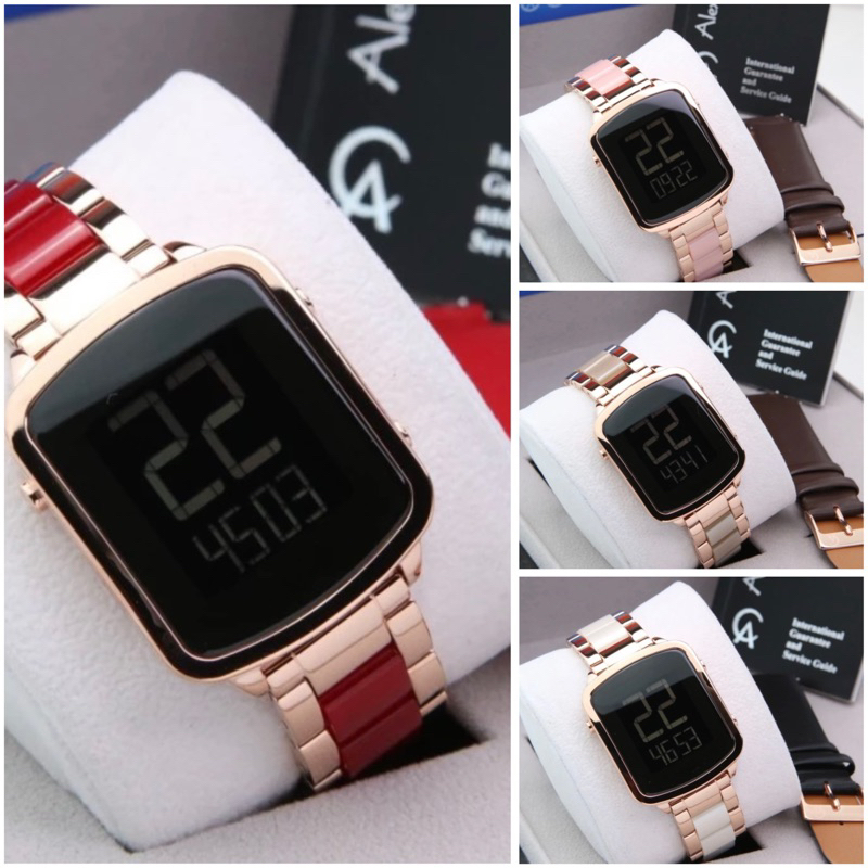 JAM TANGAN WANITA ALEXANDRE CHRISTIE AC 9381 / 9380