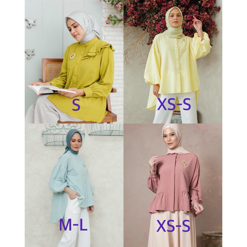 Brooklyn, Clara & Alice Blouse Wearing Klamby